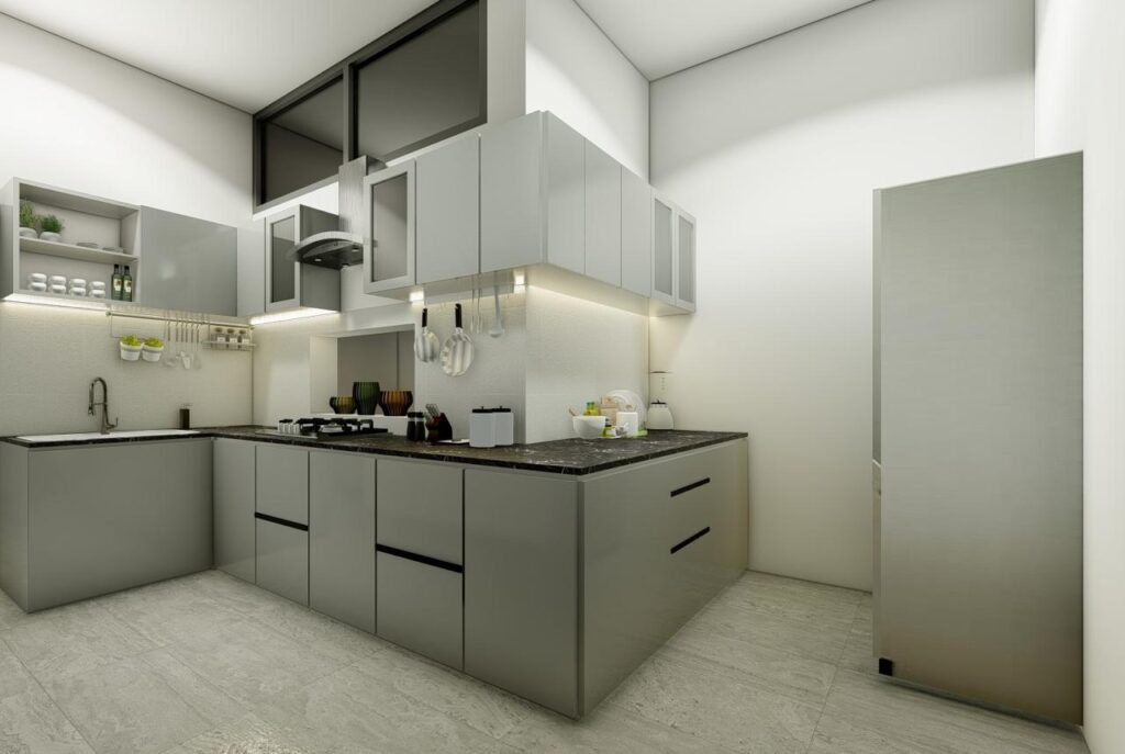 Modular Kitchen Design - MKD005 - inHouseInterior.com