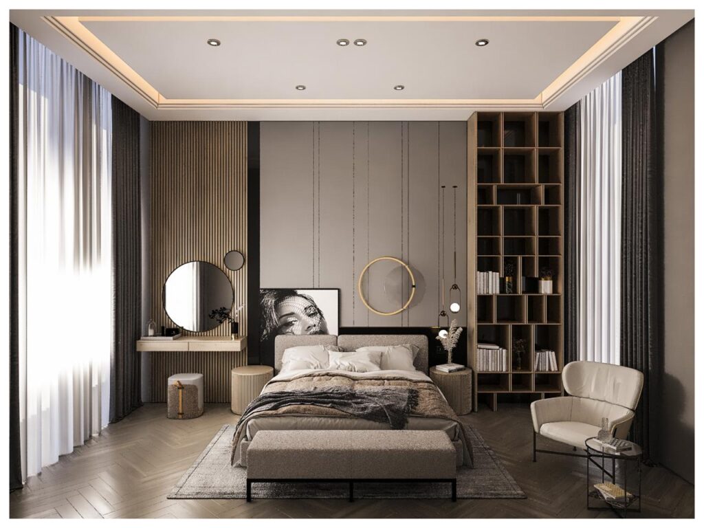 Bedroom Interior Designs - BID001 - inHouseInterior.com