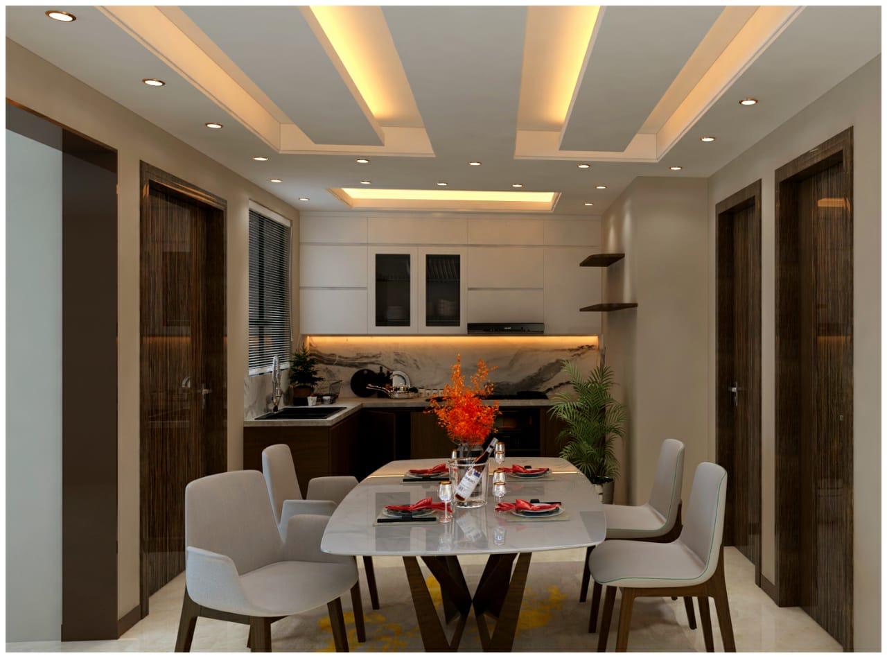 Dining Room Interior Designs by Top Architects in India