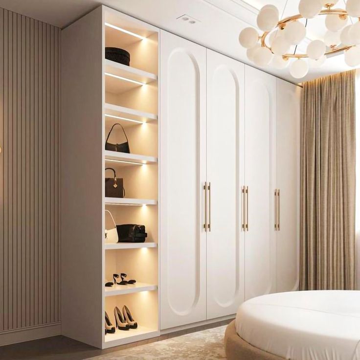 Classic wardrobe interior design inHouse wrdb001