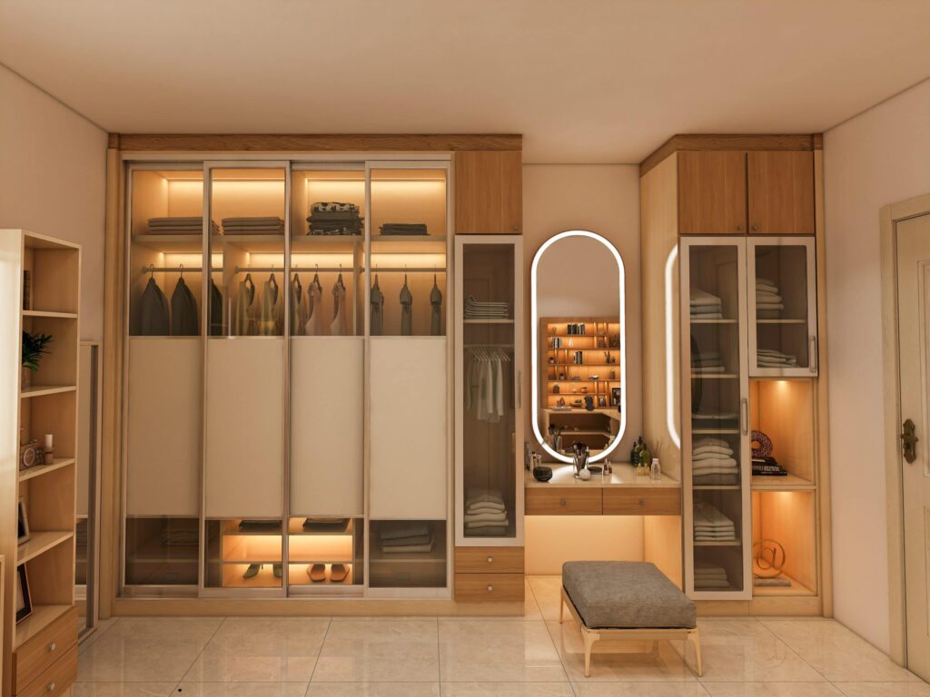 WRDB003 - Wardrobe Design - inhouseinterior.com