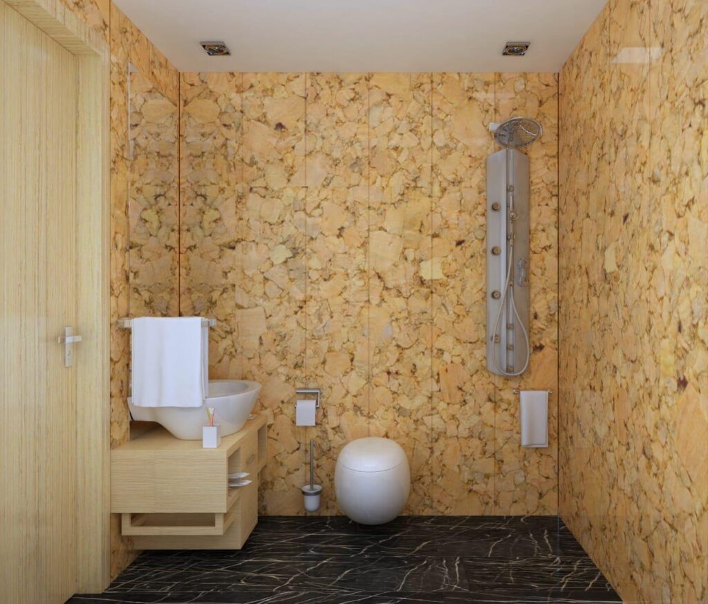 Washroom Interior Design - WD001 -inHouseInterior.com -